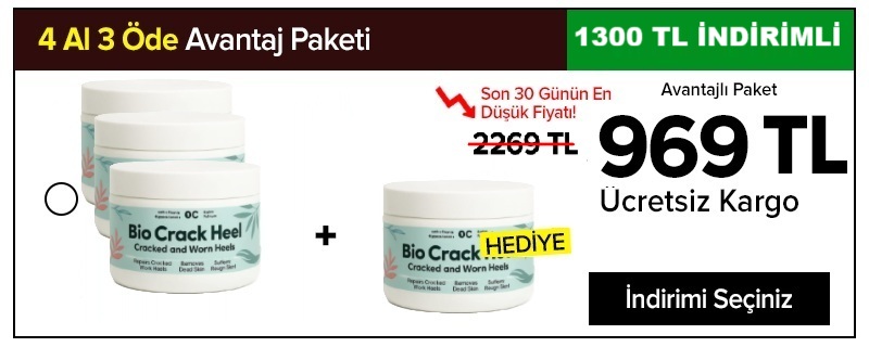 BİOCRACKHEEL TOPUK ÇATLAK - AYAK MANTARI