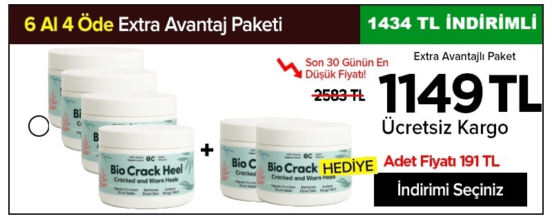 BİOCRACKHEEL TOPUK ÇATLAK - AYAK MANTARI