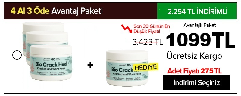 BİOCRACKHEEL TOPUK ÇATLAK - AYAK MANTARI
